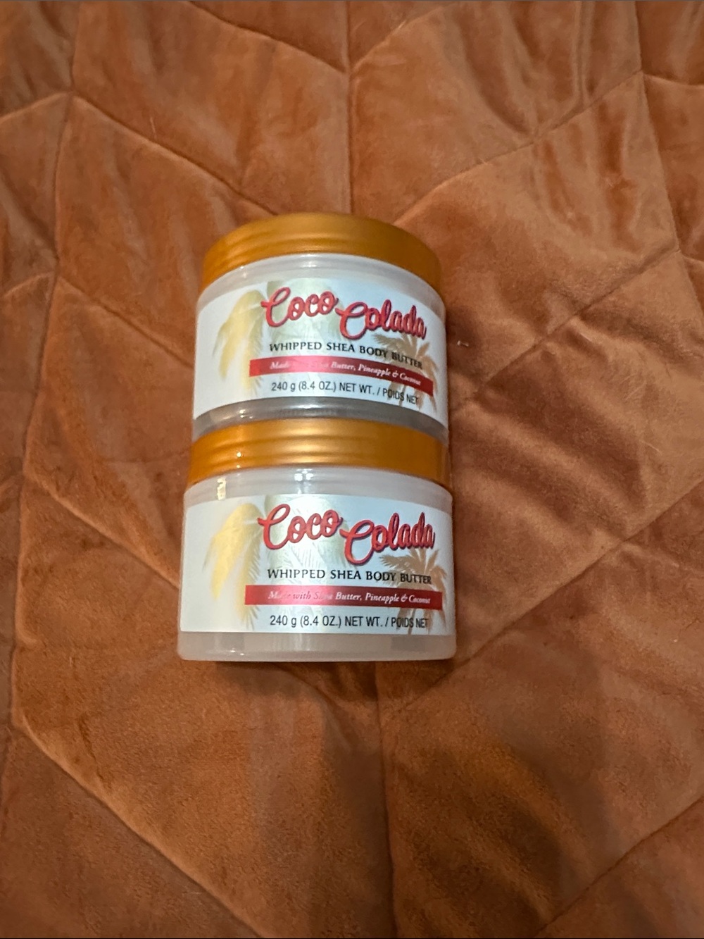 (2) Coco Colada Whipped Shea Body Butter